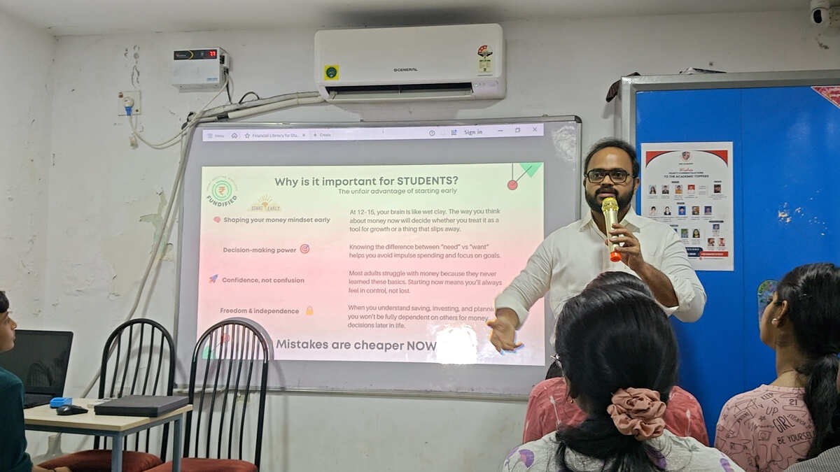 ABC Academy student activities in Kolathur and Paruthipattu